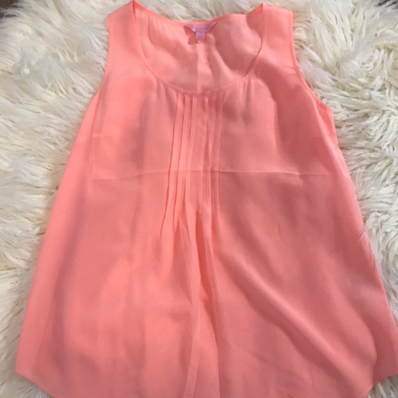 Lilly Pulitzer Tops - Silk Lilly Pulitzer Tank Top